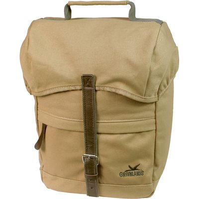 Greenlands enkele fietstas canvas travel 20 liter 30 x 37 x 17 cm camel