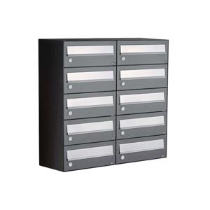 Allux Hive Set 2-Breed, 5-Hoog Antraciet - 40030065_2x5