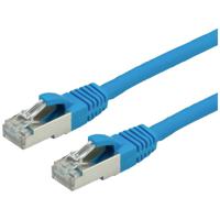 VALUE Patchkabel Cat.6 (Class E) S/FTP (PiMF), LS0H, blauw, 7 m - thumbnail