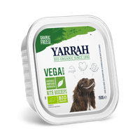 Yarrah brokjes in saus Vega Groente hondenvoer 12 x 150gr - thumbnail