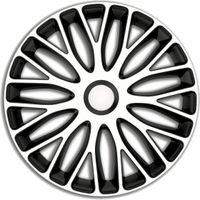 AutoStyle wieldoppen Mugello 17 inch ABS wit/zwart set van 4 - thumbnail