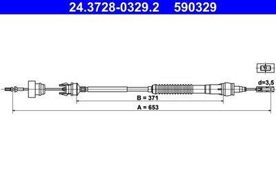 Koppelingkabel 24372803292