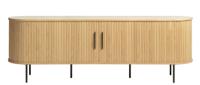 Tv-meubel Nola Naturel Eiken 180cm - Giga Living