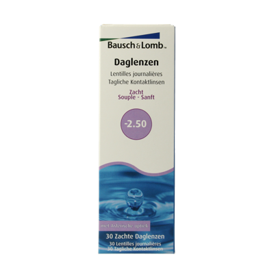 OTC Medical Daglenzen -2.50 30 Stuks