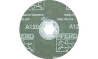 PFERD 64190012 Combiclick korrel fiberschijf Ø 115 mm A 120 voor universele toepassingen Diameter 115 mm - thumbnail