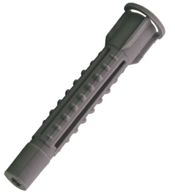 Mepac hollewandplug 10mm grijs