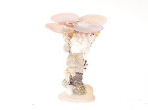 Kandelaar Schelp Gallery H16cm