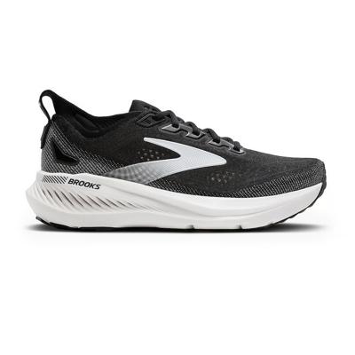 Brooks Glycerin GTS 23 hardloopschoenen WIDE Black/Grey/White dames Brooks Glycerin GTS 23 hardloopschoenen WIDE Black/Grey/White dames