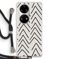 Marrakech Arrows: Huawei P50 Pro Transparant Hoesje met koord