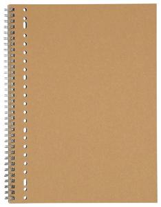 HEMA Collegeblok A4 Geruit 10x10mm Kraft