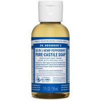 Dr. Bronner's Peppermint 18-in-1 Pure-Castile Soap 60ml