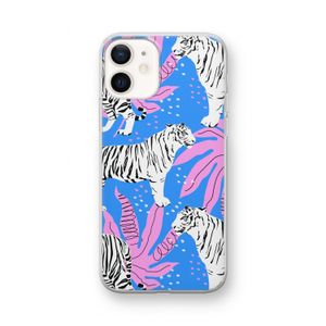 Tijger: iPhone 12 mini Transparant Hoesje