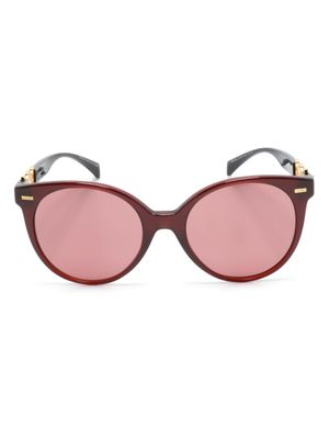 Versace Eyewear lunettes de soleil Medusa à monture papillon - Rouge