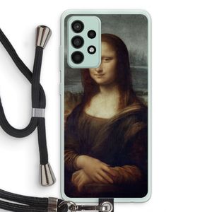 Mona Lisa: Samsung Galaxy A52s 5G Transparant Hoesje met koord