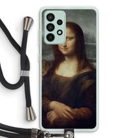 Mona Lisa: Samsung Galaxy A52s 5G Transparant Hoesje met koord