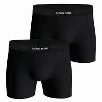 Bjorn Borg Boxershort premium cotton zwart 2-pack - thumbnail