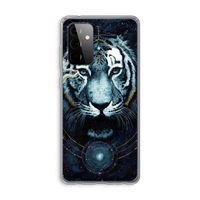 Darkness Tiger: Samsung Galaxy A72 Transparant Hoesje