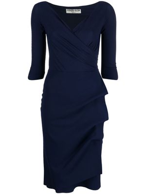 CHIARA BONI La Petite Robe robe Florien à coupe mi-longue - Bleu