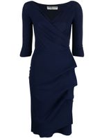 CHIARA BONI La Petite Robe robe Florien à coupe mi-longue - Bleu CHIARA BONI La Petite Robe robe Florien à coupe mi-longue - Bleu
