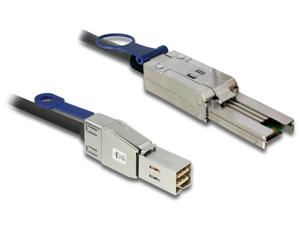 DeLOCK Cable Mini SAS HD SFF-8644 > Mini SAS SFF-8088, 2m kabel 83735