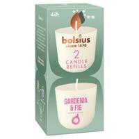 Bolsius Navulling Clean Light pack 2 Gardenia & Fig Bolsius Navulling Clean Light pack 2 Gardenia & Fig