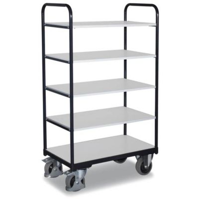 VARIOfit SW-600.259 Etagewagen ESD Staal Poedercoating Laadvermogen (max.): 250 kg Grafietgrijs (RAL 7024) VARIOfit SW-600.259 Etagewagen ESD Staal Poedercoating Laadvermogen (max.): 250 kg Grafietgrijs (RAL 7024)