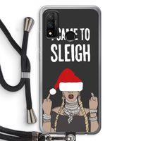 Came To Sleigh: Huawei P Smart (2020) Transparant Hoesje met koord