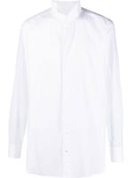 Brioni chemise en coton à rayures - Blanc