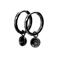 iXXXi Creolen Top Part 15mm Zwart
