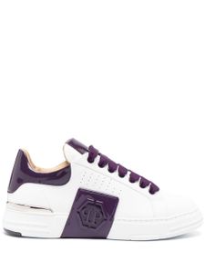 Philipp Plein baskets Hexagon - Blanc