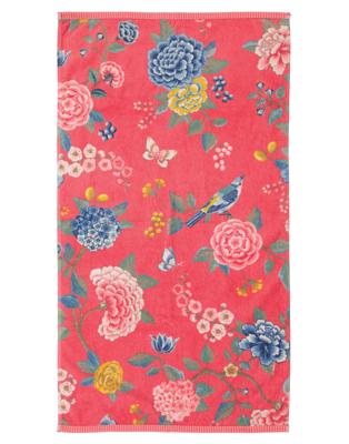 Pip Studio Pip Studio handdoek Good Evening 55x100 coral