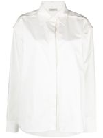 St. Agni chemise à manches détachables - Blanc