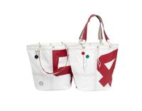 Trend Marine Zeildoek Boodschappentas Sea Girl Rood Default