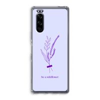 Be a wildflower: Sony Xperia 5 Transparant Hoesje Be a wildflower: Sony Xperia 5 Transparant Hoesje