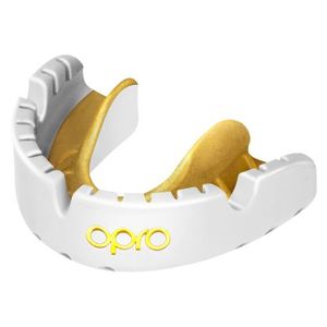 OPRO 790006 Gold Ultra Fit Mouthguard Braces - Red/White - SR