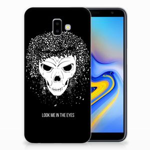 Silicone Back Case Samsung Galaxy J6 Plus (2018) Skull Hair