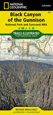 Wandelkaart - Topografische kaart 245 Black Canyon of the Gunnison National Park | National Geographic
