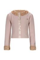 Le Chic winter vest meisjes - zacht bruin - Orleans - bontrand