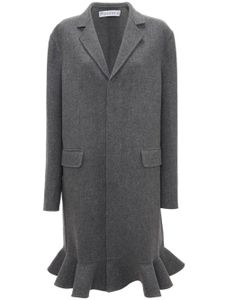 JW Anderson manteau à revers crantés - Gris