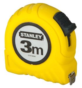 Stanley handgereedschap Rolbandmaat Stanley (kaart) | 3m - 12,7mm - 0-30-487
