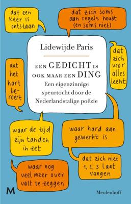 Een gedicht is ook maar een ding (Paperback)