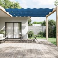 VidaXL Luifel verticaal 100x1200 cm oxford stof blauw
