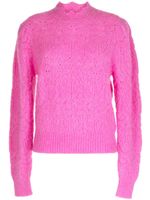MARANT ÉTOILE pull Galini à col festonné - Rose MARANT ÉTOILE pull Galini à col festonné - Rose