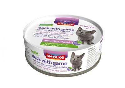 Smølke Smølke Soft Paté Kattenvoer Eend Wild 80gram