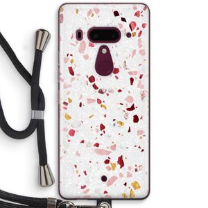 Terrazzo N°9: HTC U12+ Transparant Hoesje met koord