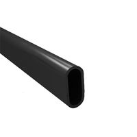 Hermeta garderobe buis Gardelux-1 200cm mat zwart Hermeta garderobe buis Gardelux-1 200cm mat zwart
