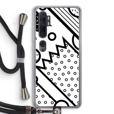Pop Art #4: Xiaomi Mi Note 10 Transparant Hoesje met koord