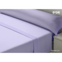 Beddengoedset D'Or TRIANA Mauve Bed van 105 Franela