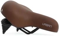 Fietszadel Edge Urban - mat donkerbruin (werkplaatsverpakking)