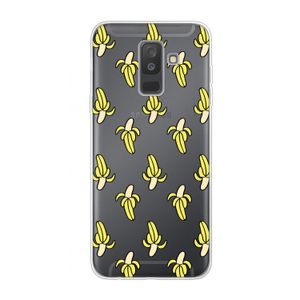 Bananas: Samsung Galaxy A6 Plus (2018) Transparant Hoesje